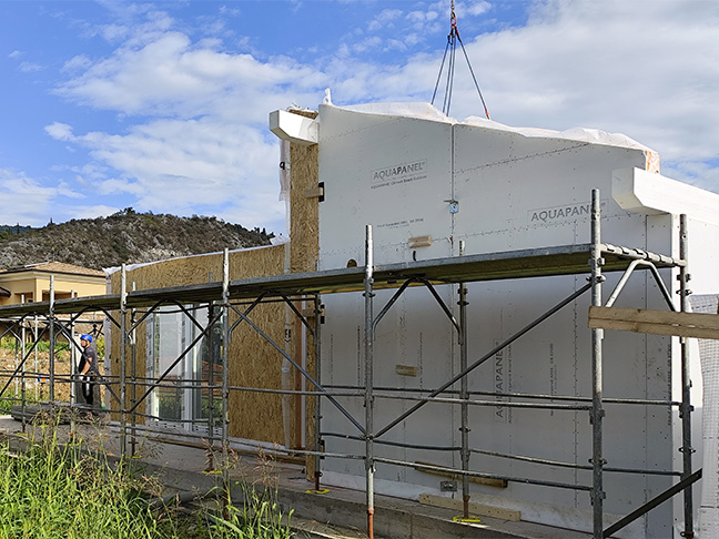 Casa prefabbricata Ecodimora a Paitone Brescia