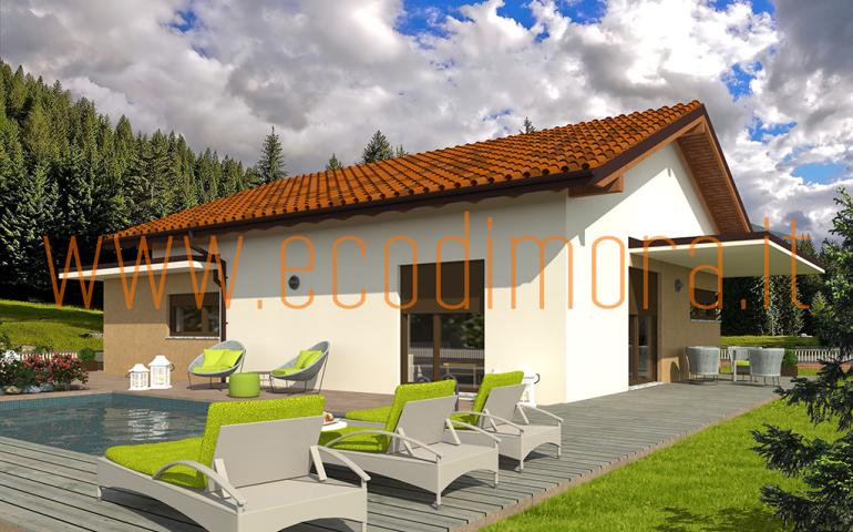 Case prefabbricate in legno Ecodimora: Comfort 140